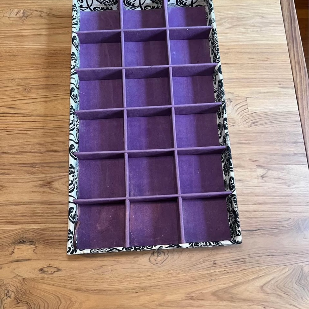 Purple Jewelry Organizer Tray